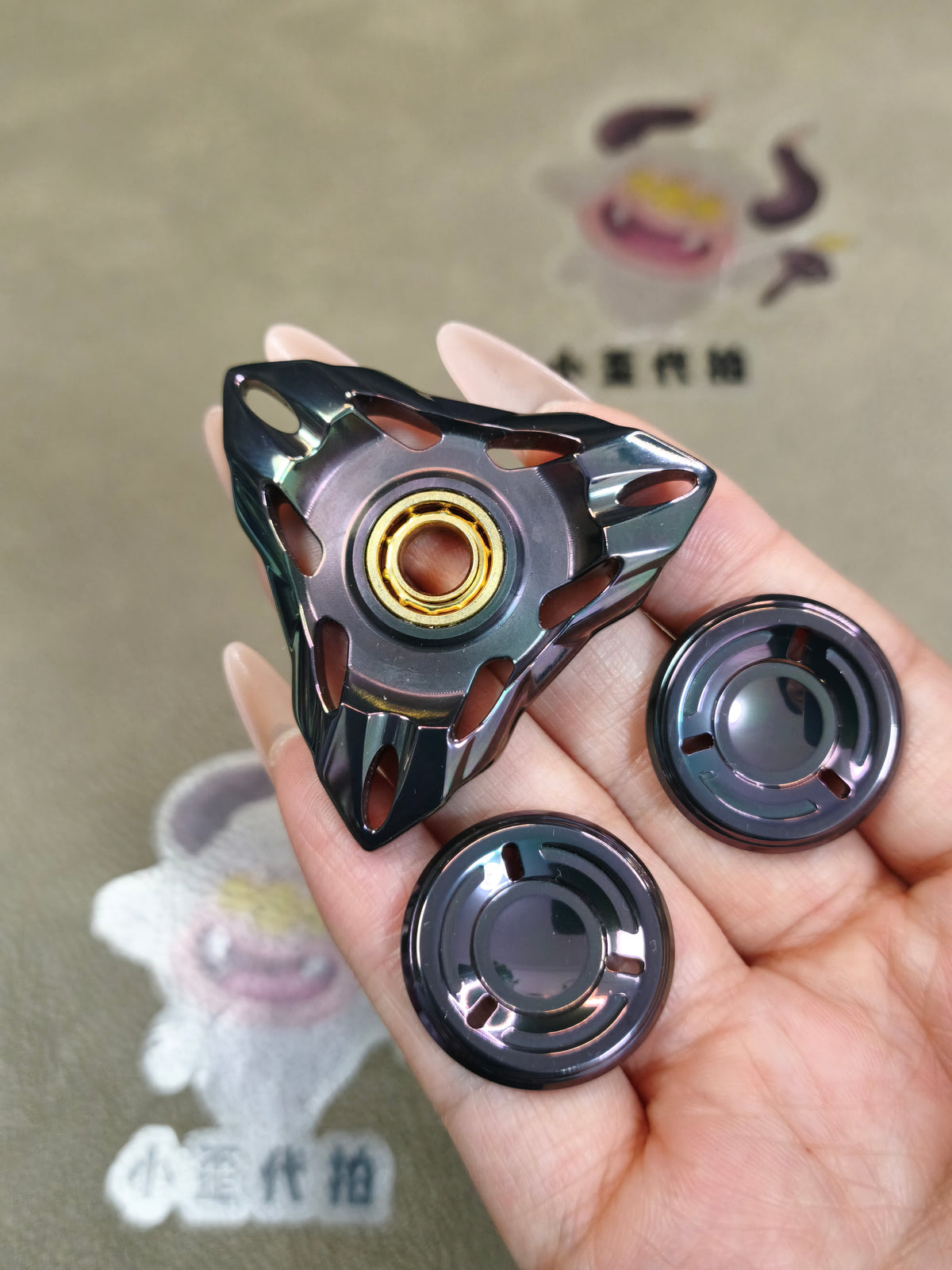 Flash Leap Zirconium Oil Slick
