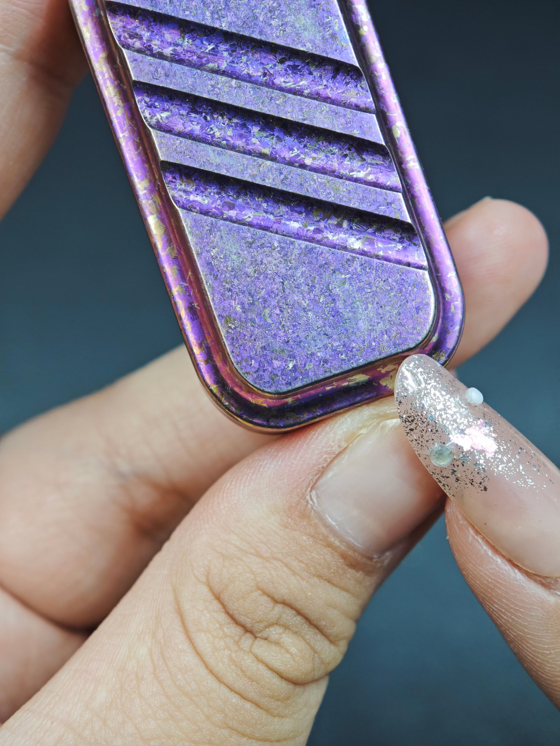 Lucky Candy Crystallized Titanium
