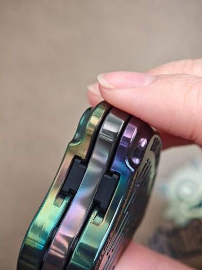 Balled Shell Zirconium Oil Slick