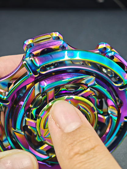 Mystic Ring Stainless Steel Color-Anodized