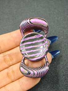 Two-Leaf Horizon Mega Zircuti Color-Anodized