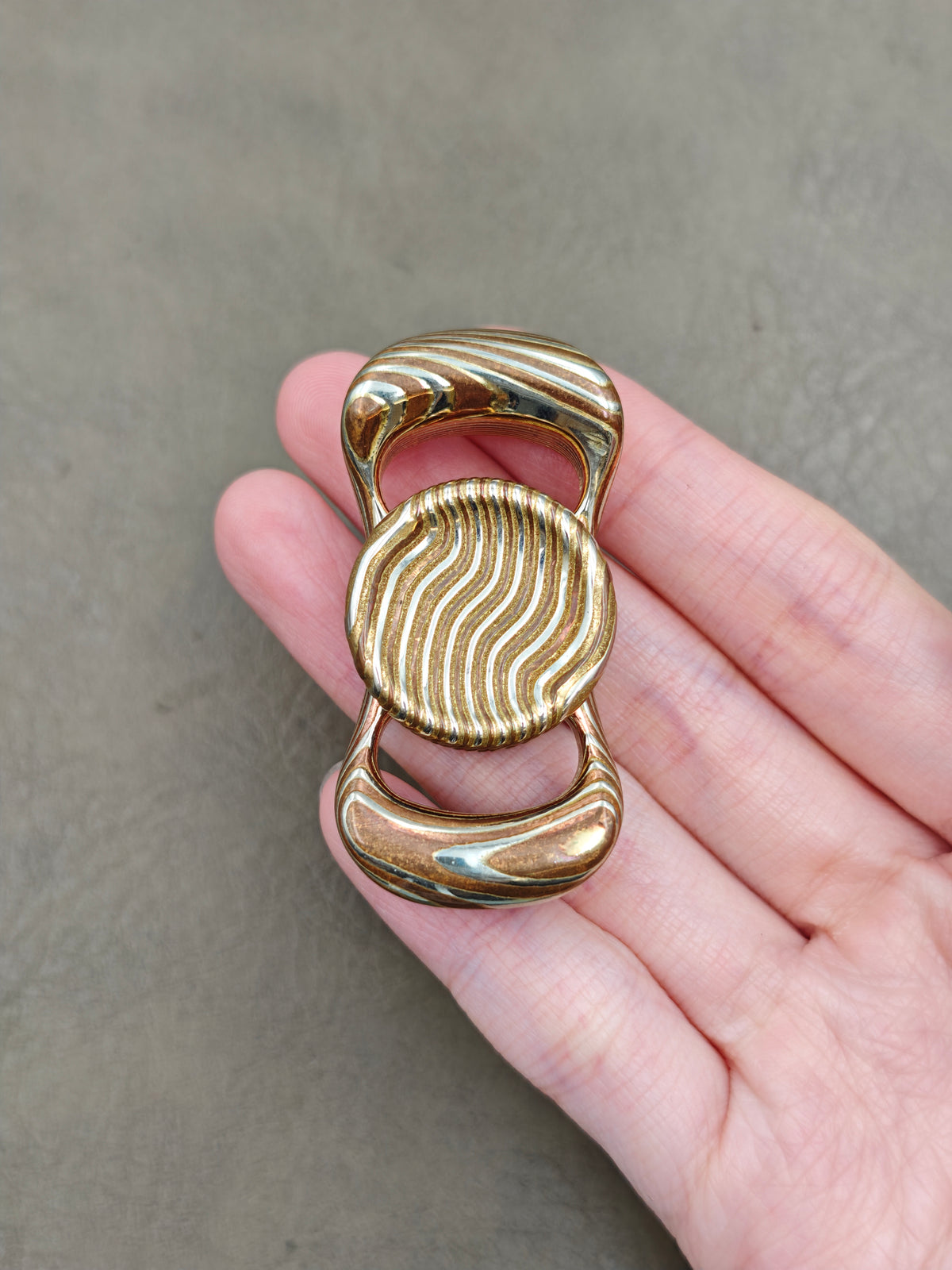 Two-Leaf Horizon Mokume