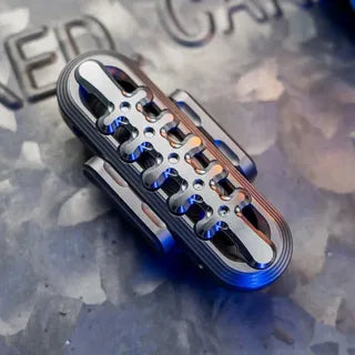 Initial sandblasted titanium.